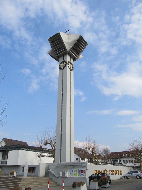 Bell tower of St. Andreas Church