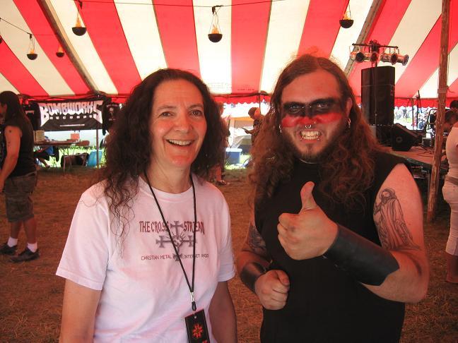 Cindy with Jeffrey (The Crowned Virgin)