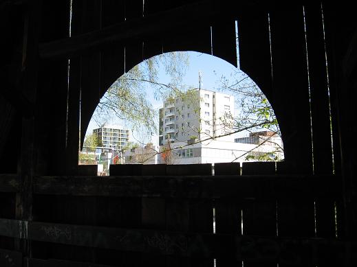 covered bridge - half circle