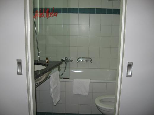 hotel room - bathroom