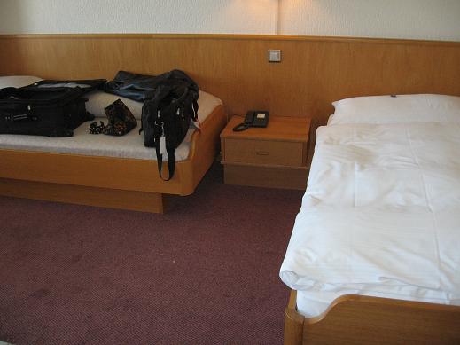 hotel room - extra bed