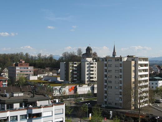 hotel room - view from balcony