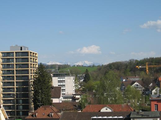 hotel room - view from balcony