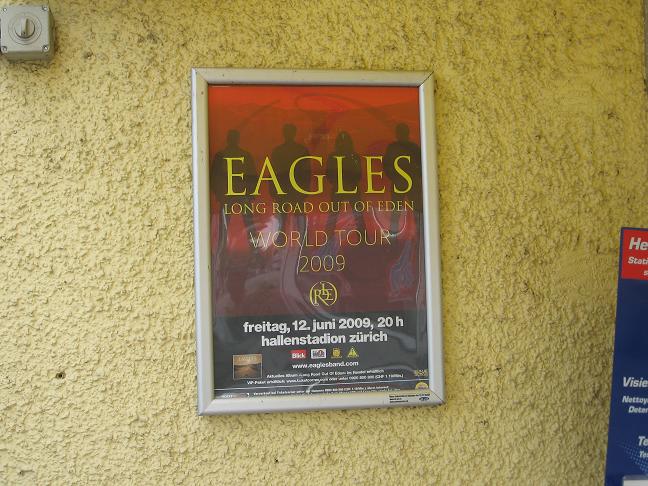 Eagles tour poster
