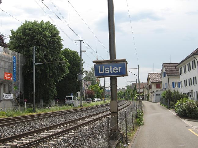 Uster sign