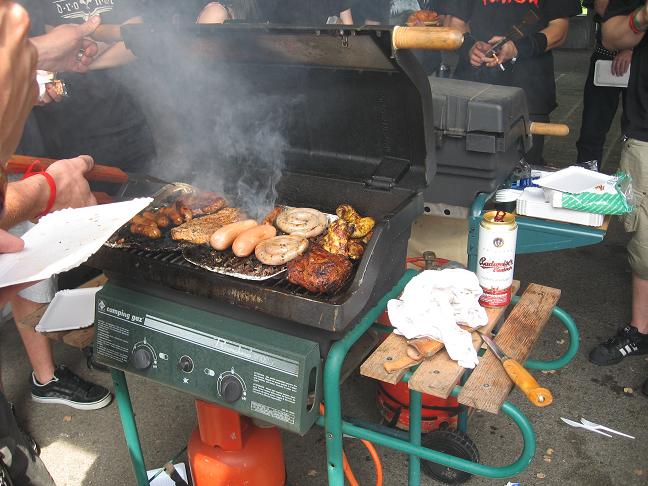 Friday BBQ - food