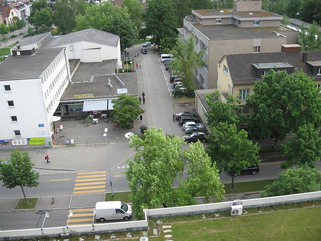 View of venue from Illuster Hotel