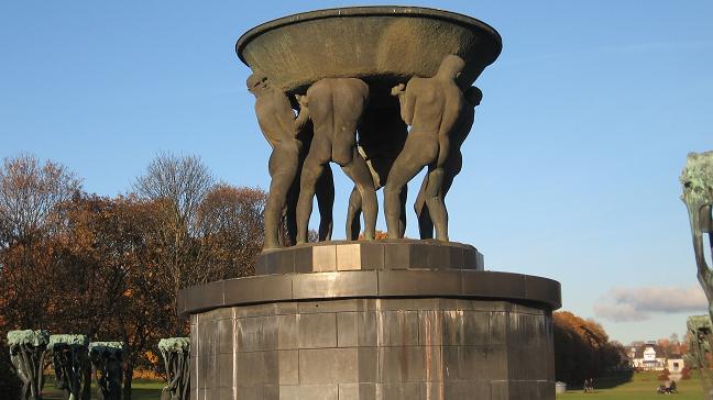 Vigeland Park - the fountain