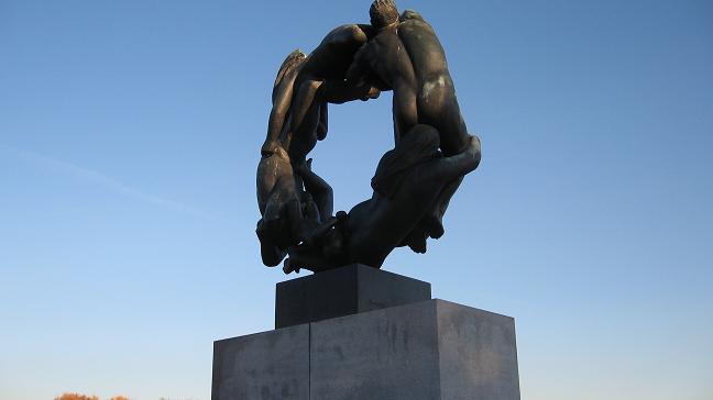 Vigeland Park - the wheel of life