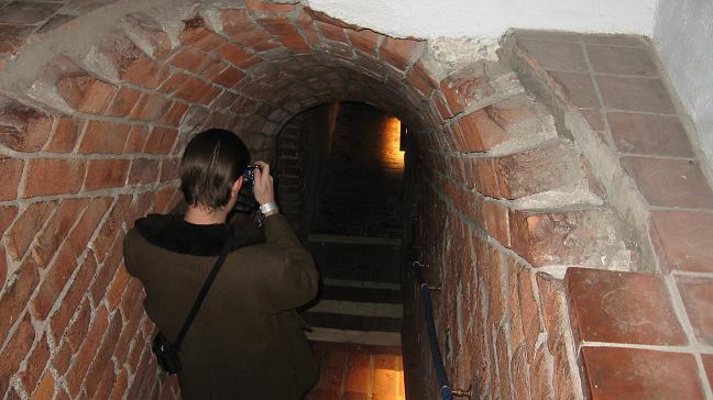 Akershus Fortress - steps to dungeon