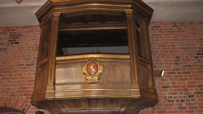 Akershus Fortress - interior of church