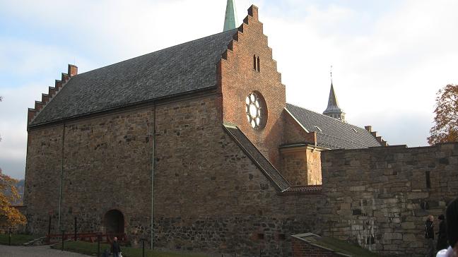 Exterior of Akershus Fortress