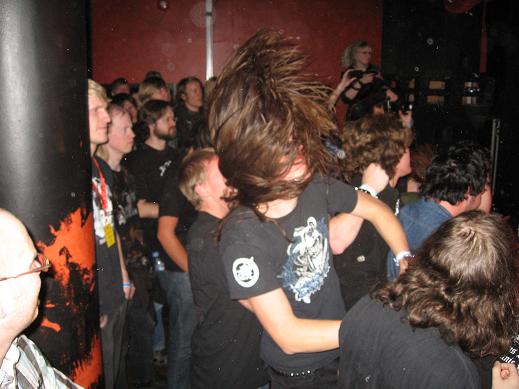 Moshing during Mortification