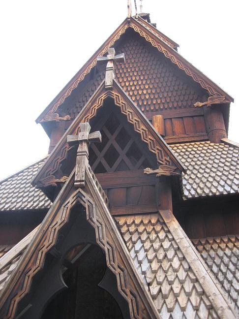 Stave church (upclose)