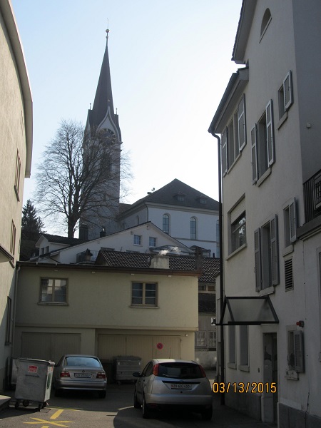 View of Church from hotel