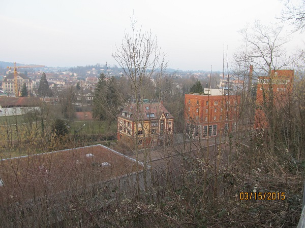 View of Medical Clinic from Fortress