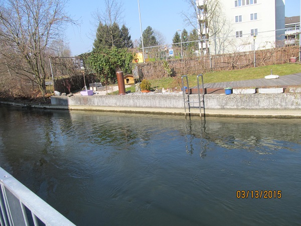 River through Uster
