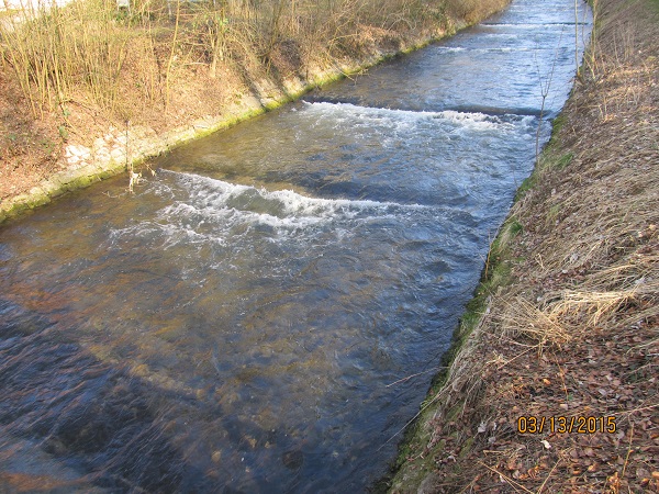 River through Uster